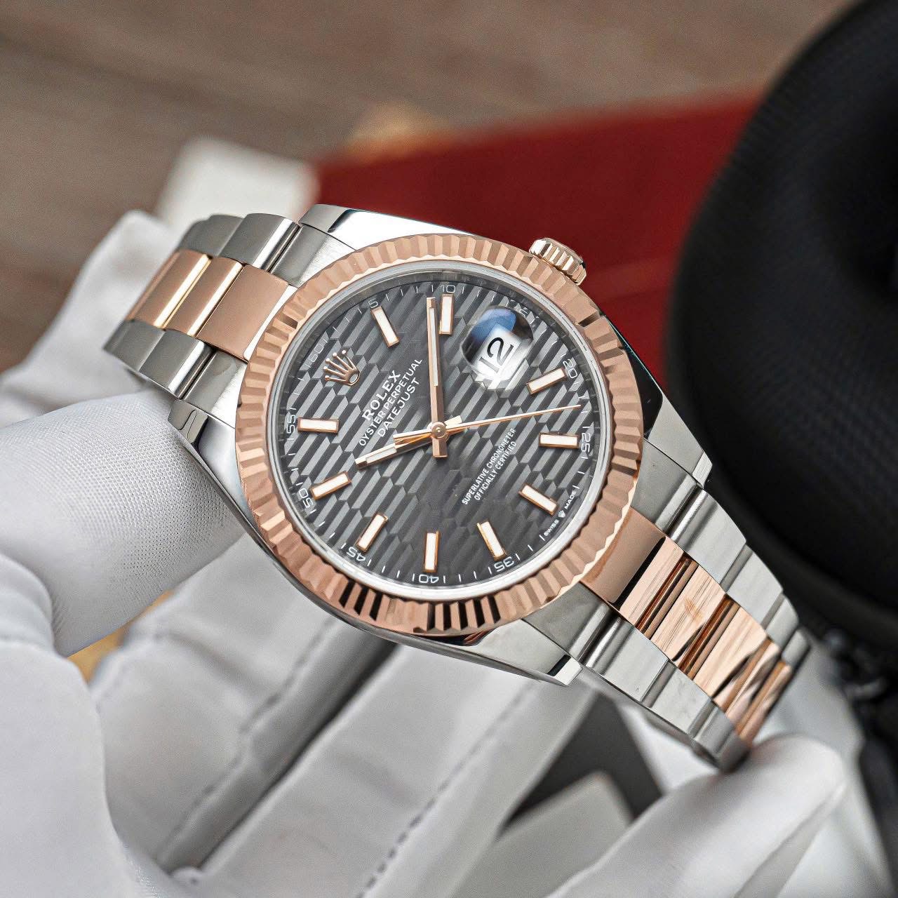 Rolex Datejust chocolate Dial126331-0004.643272 - Ảnh 4