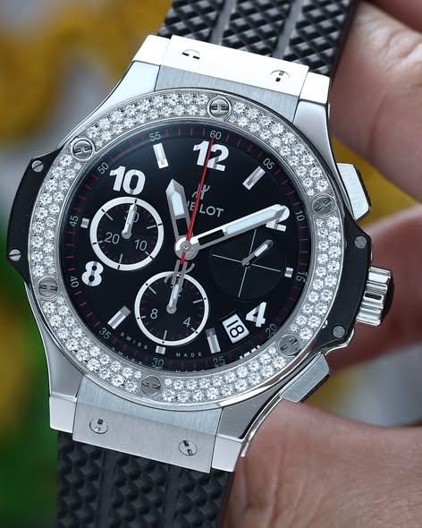 Hublot Big Bang 41mm Chronograph Diamond-240689 - Ảnh 2