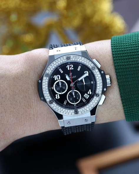 Hublot Big Bang 41mm Chronograph Diamond-240689 - Ảnh 3