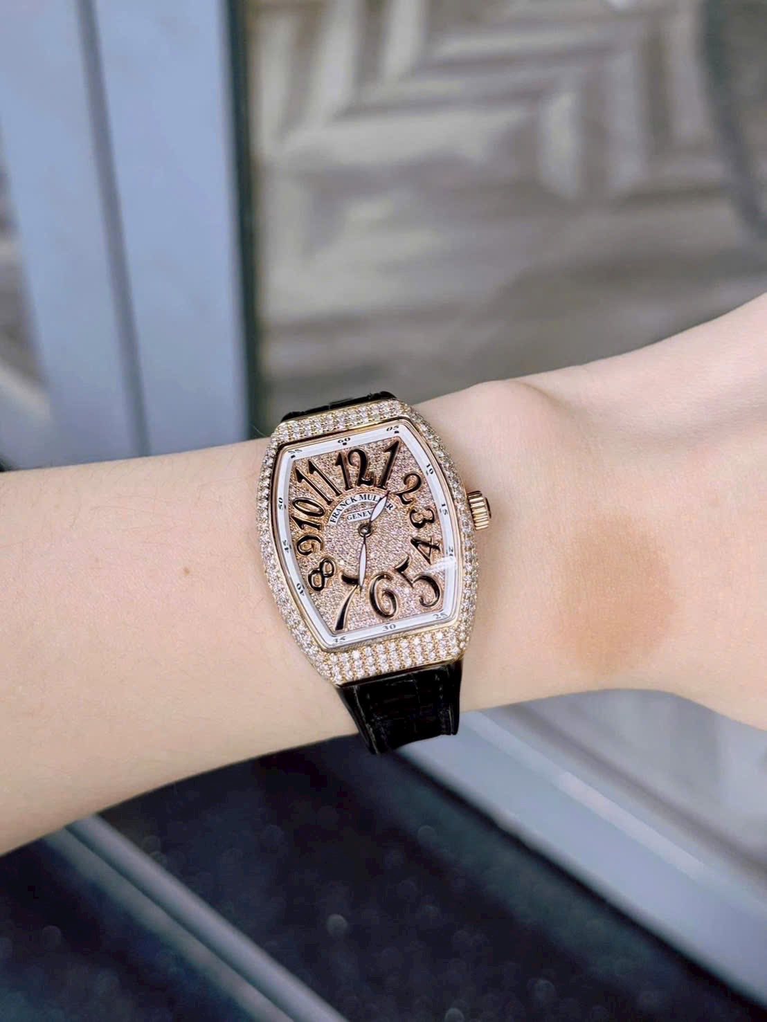 Franck Muller Vanguard V32 Full Diamond 426163 - Ảnh 5