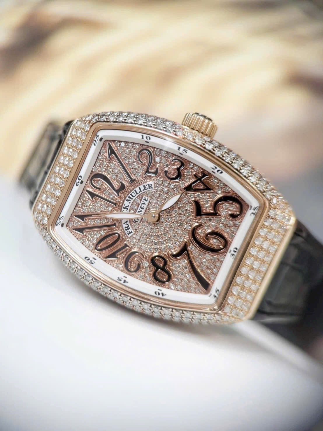 Franck Muller Vanguard V32 Full Diamond 426163 - Ảnh 3