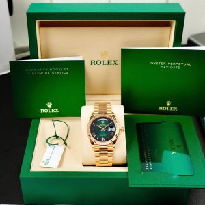 Rolex Day-Date 128238 – Green Ombre Dial