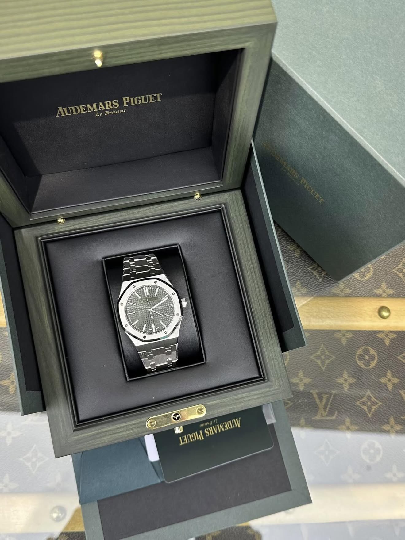 Audemars Piguet Royal Oak Selfwinding xám 41mm.512508 - Ảnh 3