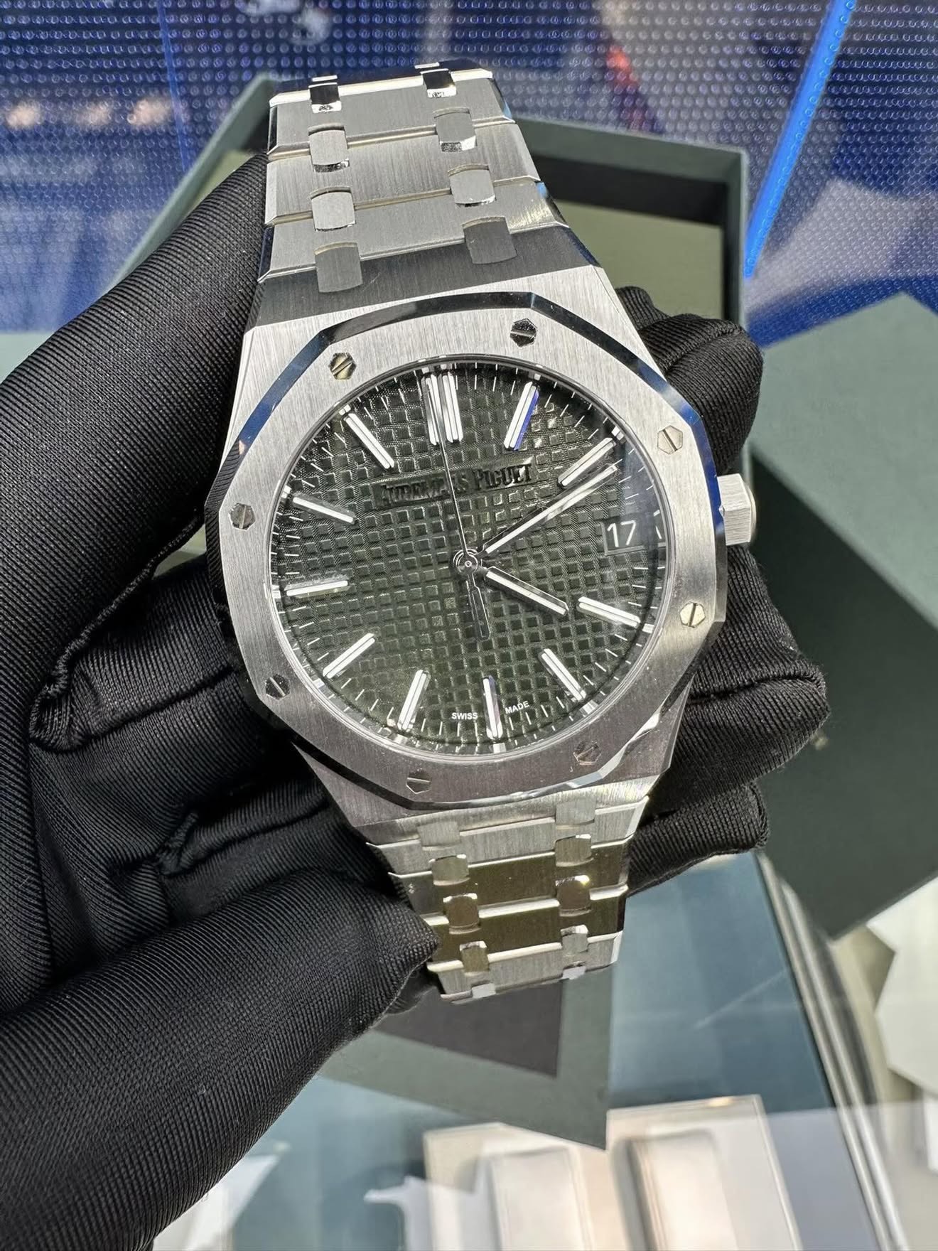 Audemars Piguet Royal Oak Selfwinding xám 41mm.512508 - Ảnh 4