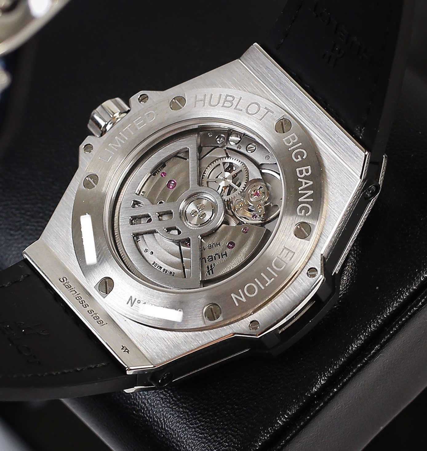 Hublot Big Bang One Click Sang Bleu Blue Diamonds.502504 - Ảnh 7