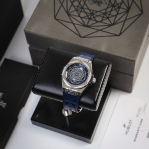 Hublot Big Bang One Click Sang Bleu Blue Diamonds.502504