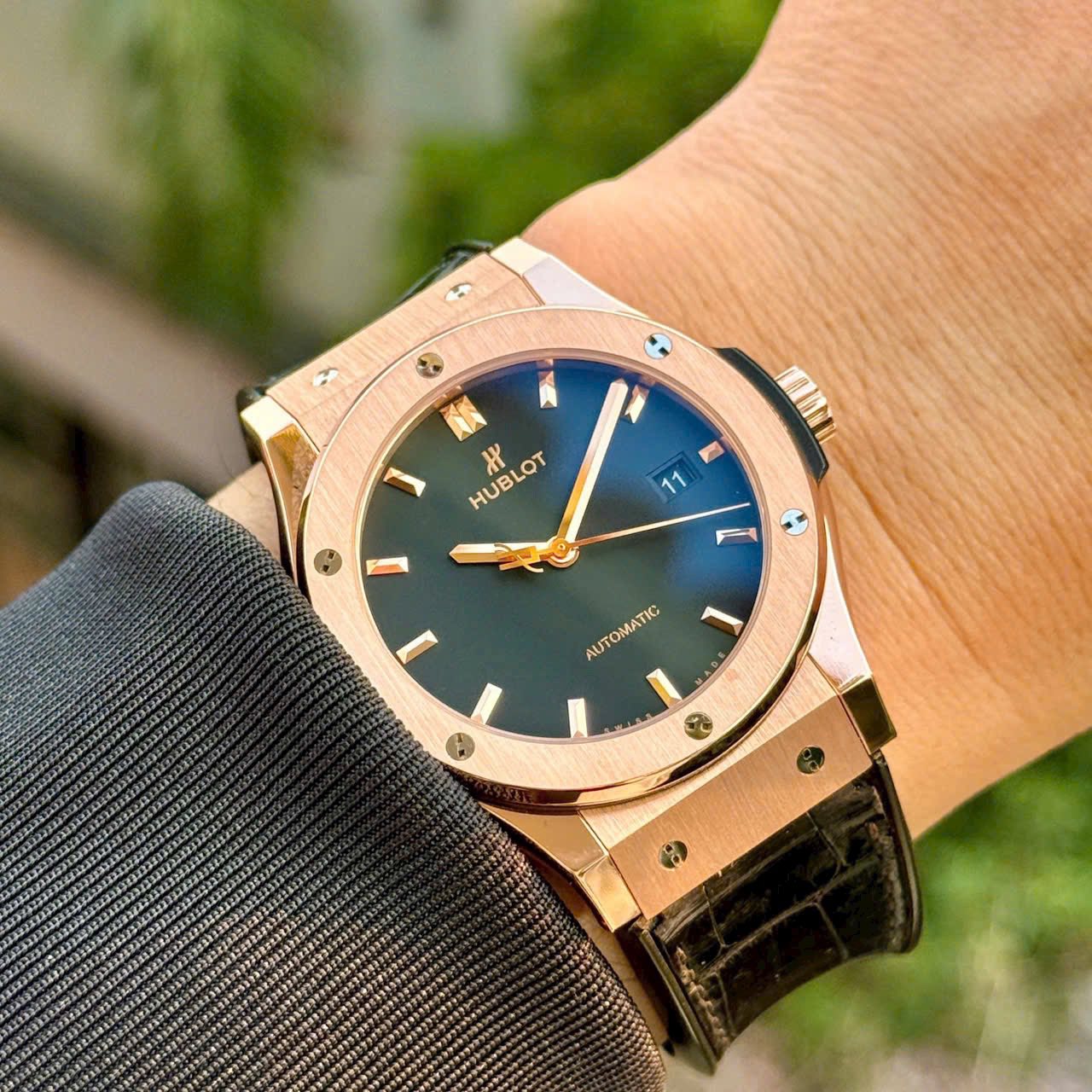 Hublot Classic Fusion King Gold Black.462158 - Ảnh 6