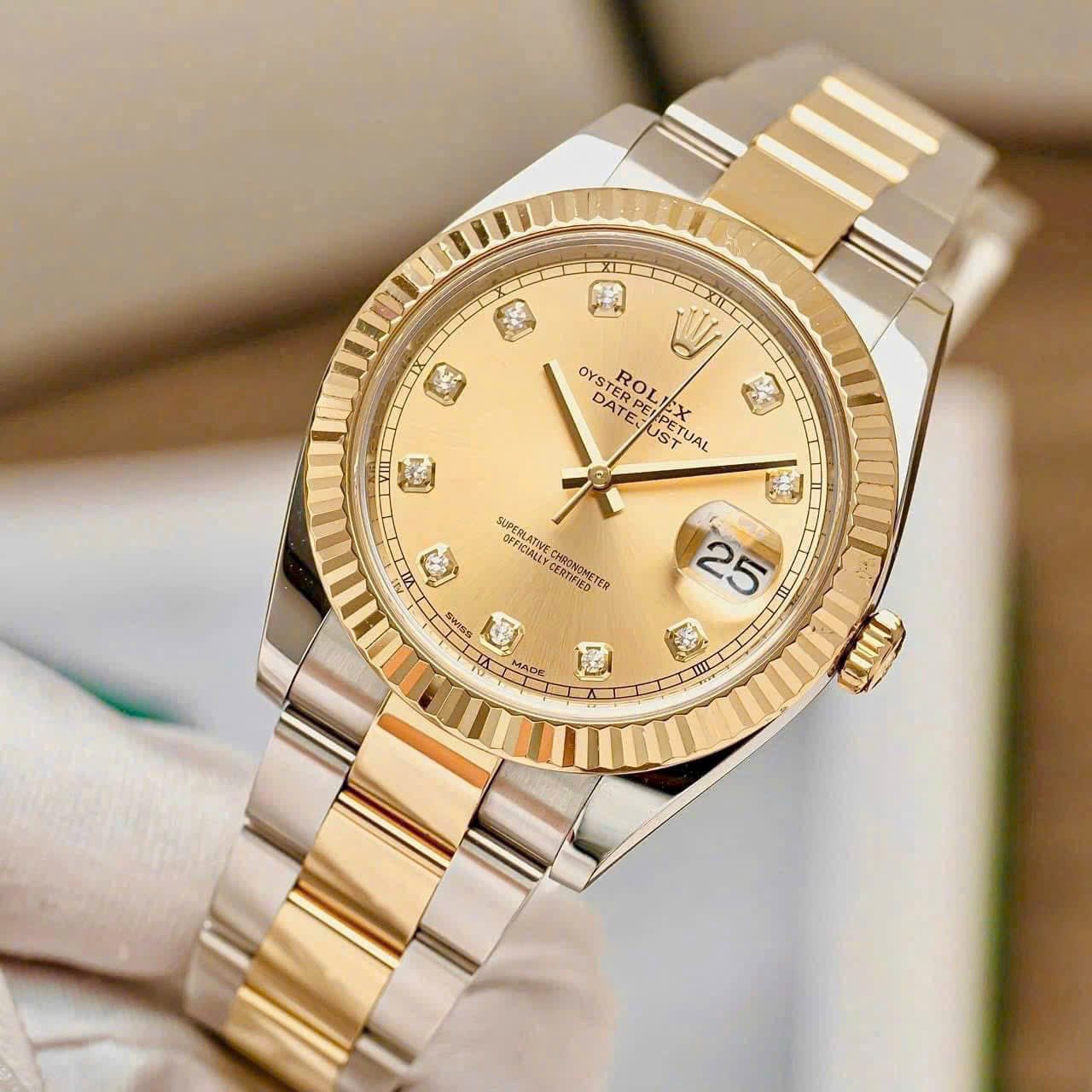 Rolex Datejust Demi Gold 18K.162588