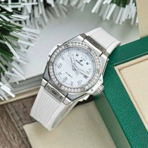 Hublot Big Bang One Click Steel White Diamonds 33mm