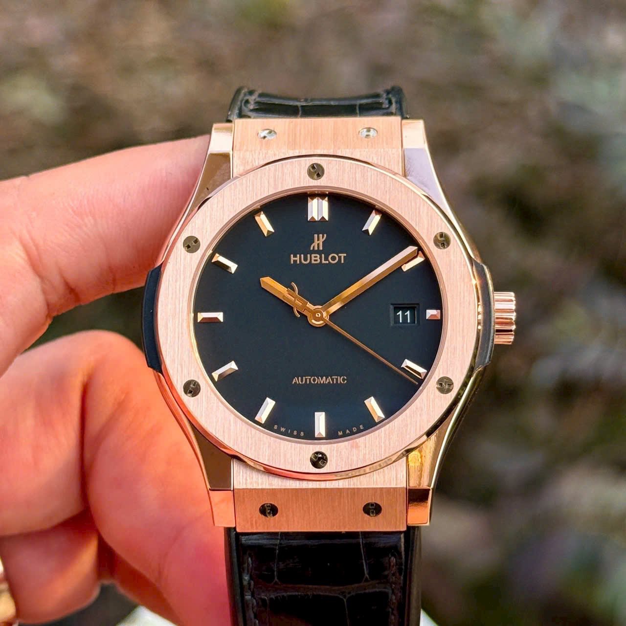 Hublot Classic Fusion King Gold Black.462158 - Ảnh 4