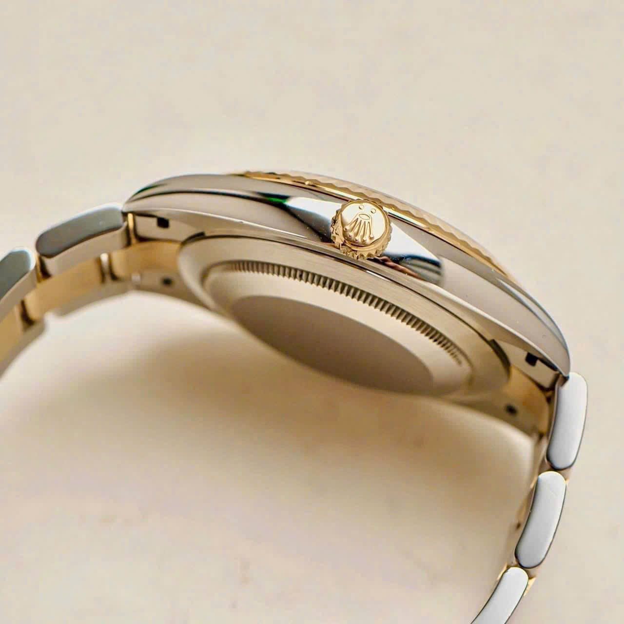 Rolex Datejust Demi Gold 18K.162588 - Ảnh 5