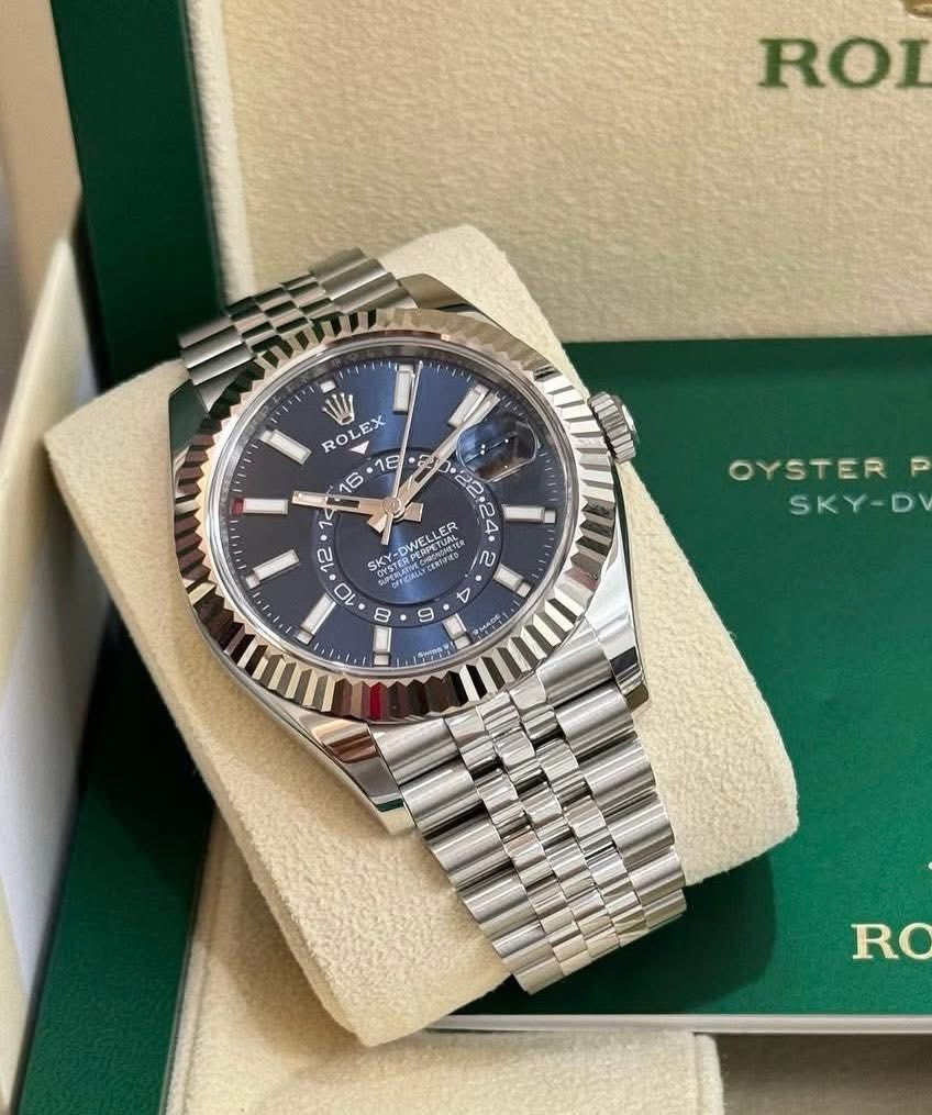 Rolex Sky-Dweller 336934.856781 Mặt Số Xanh - Ảnh 3