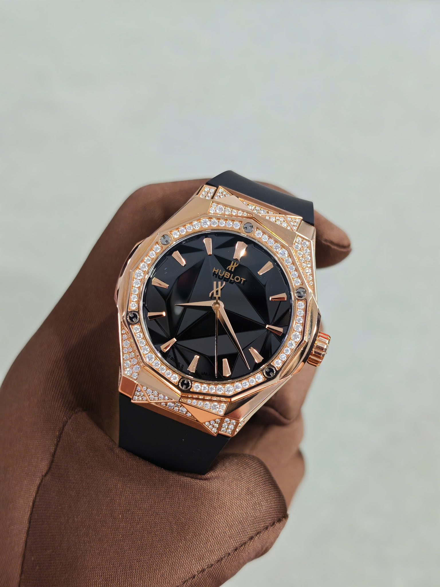 Hublot Orlinski Gold Alternative Pavé 40mm - Ảnh 2