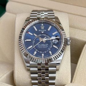 Rolex Sky-Dweller 336934.856781 Mặt Số Xanh