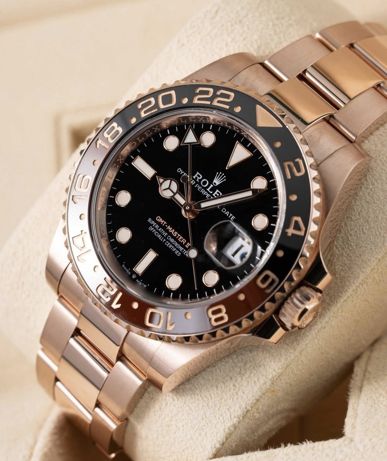 Rolex GMT-Master II 126715CHNR Root Beer - Ảnh 3
