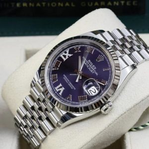 Rolex Datejust Steel Jubilee Purple Dial 36mm