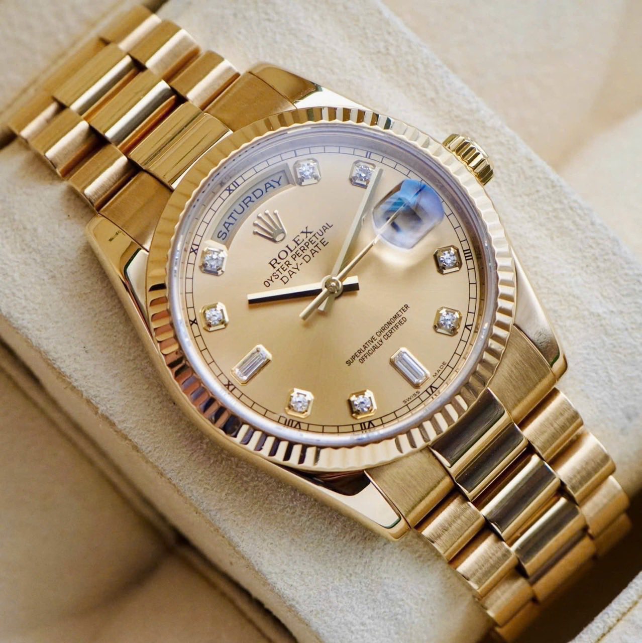 Rolex Day-Date President Champagne