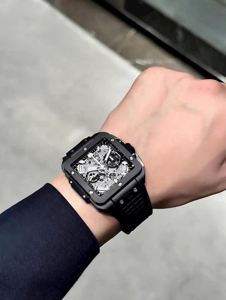 Hublot Square Bang Unico All Black 42mm.216723 - Ảnh 2