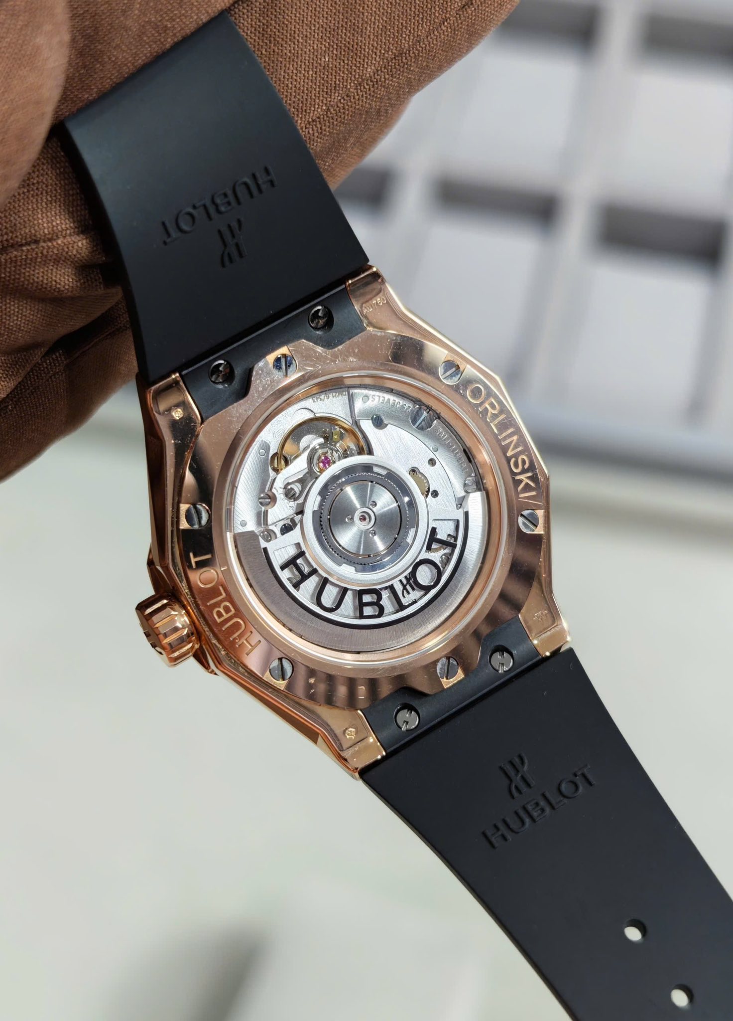 Hublot Orlinski Gold Alternative Pavé 40mm - Ảnh 3
